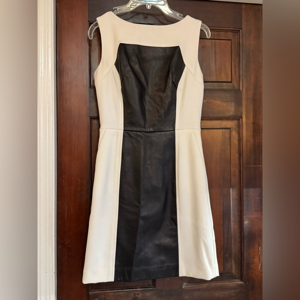Milly of New York Black and White Mini Dress‎